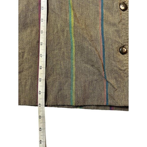 Colours By Alexander Julian Women's Vintage Long Coffee Brown Dress - Picture 6 of 6